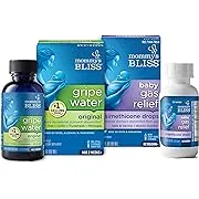 Mommy's Bliss Gripe Water Original 2 Fl Oz & Baby Gas Relief Drops 1 Fl Oz Combo Pack, Helps Relieve Baby's Gas, Colic, Hiccups & General Fussiness, Safe & Gentle for Babies, Total 3 Fl OzMommy's Bliss Gripe Water Original 2 Fl Oz & Baby Gas…