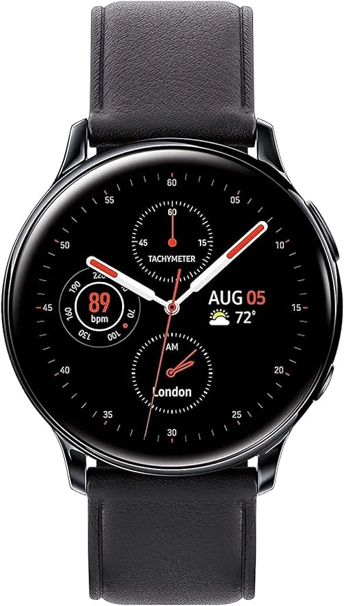SAMSUNG Galaxy Watch Active 2 (44mm, GPS, Bluetooth, Unlocked LTE) Smart Watch with Advanced Health Monitoring, Fitness Tracking, and Long Lasting Battery, US Version