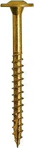 GRK 12073 Cabinet Screws, #8 x 1-1/2", 100/Handy Pak