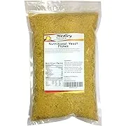 Nutritional Yeast Flakes 1 lb. Fortified - Gluten Free - Non GMO - Vegan - Vegetarian Support Formula Medley Hills Farm