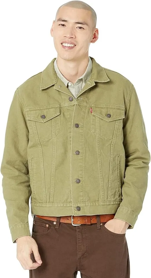 Levi's Men's Trucker Jacket, (New) Martini Olive, X-SmallLevi's Men's Trucker Jacket, (New) Martini Olive, X-Small