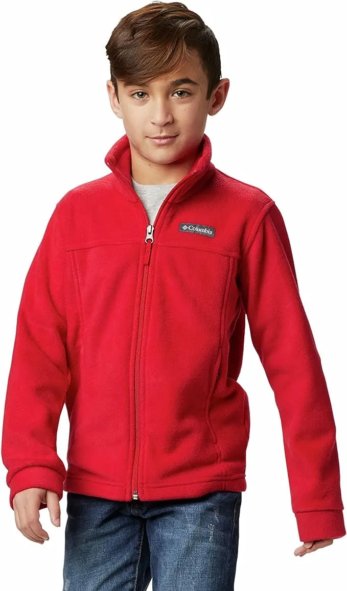 Columbia Toddler Boys' Steens MT II Fleece Jacket - 3T - Mountain Red