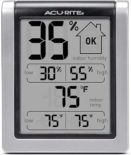 BNIB ACURITE humidity monitor indoor model# 00613 current humidity inside/ temp