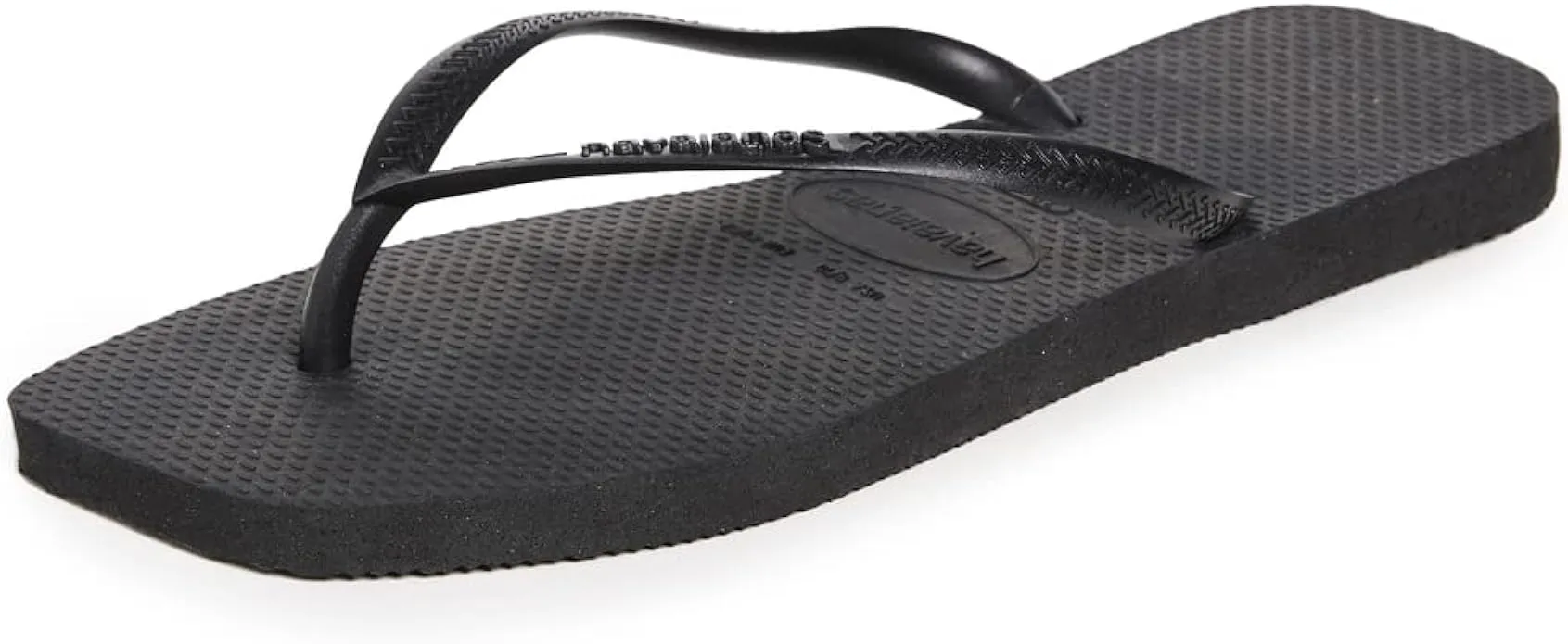 Havaianas Women's Slim Square Solid Flip Flops