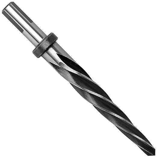 7/16" Reamer Bit,HSS 7/16" Tapered Reamer Bit for Steel Metal Wood,7/16" Drill Bridge/Construction Reamer with 1/2" Shank Chuck Alloy to Align Existing Hole and Enlarge Hole