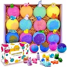 Excalla Kids Bath Bombs with Surprise Toys Inside