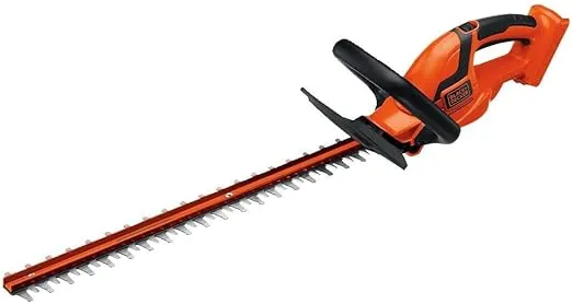 BLACK+DECKER 40V MAX* 24 in. cordless hedge trimmer with POWERDRIVE, Tool Only (LHT2436B)