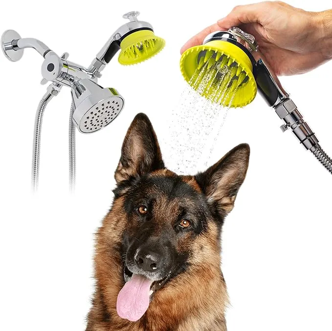 Wondurdog Deluxe Indoor Dog Wash Kit for Shower