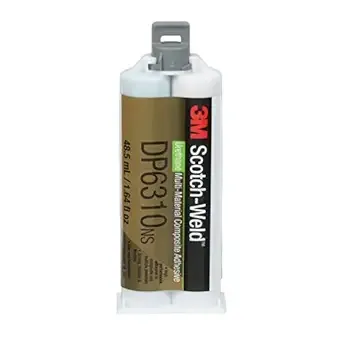 3M DP6310NS Scotch-Weld Composite Urethane Adhesive Green, 48.5 ml Duo-Pak, 12 per Case