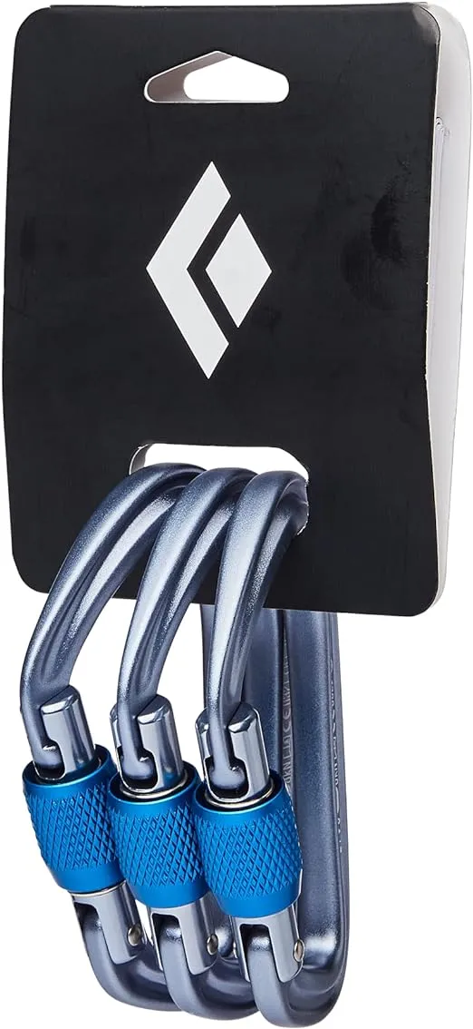 BLACK DIAMOND Hotforge Screwgate 3 Pack