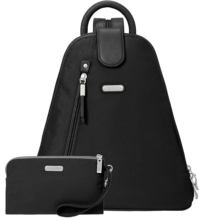 Baggallini Metro Backpack with RFID Phone Wristlet