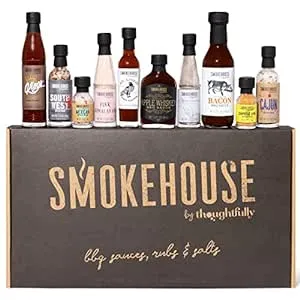 Smokehouse by Thoughtfully, Ultimate BBQ Sampler Set Gift Set - One Size