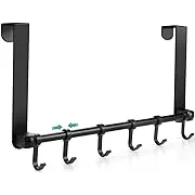 Over The Door Hooks Hanger Moving 6-HooksOver Door Towel RackDoor Coat Hanger...