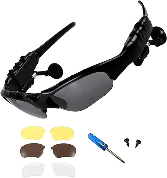 New Smart Wireless Bluetooth Glasses 5.0 Stereo Glasses Headphones Sunglasses