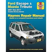 Ford Escape (01-17), Mazda Tribute (01-11) &amp; Mercury Mariner (05-11) Haynes: New