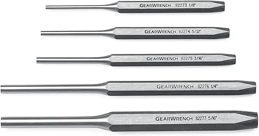 GEARWRENCH 5 Pc. Pin Punch Set - 82309