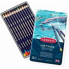 Derwent Inktense Pencils 12/Pkg