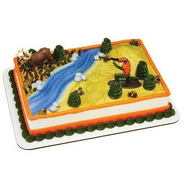 Deer Hunting Cake Decorating Set