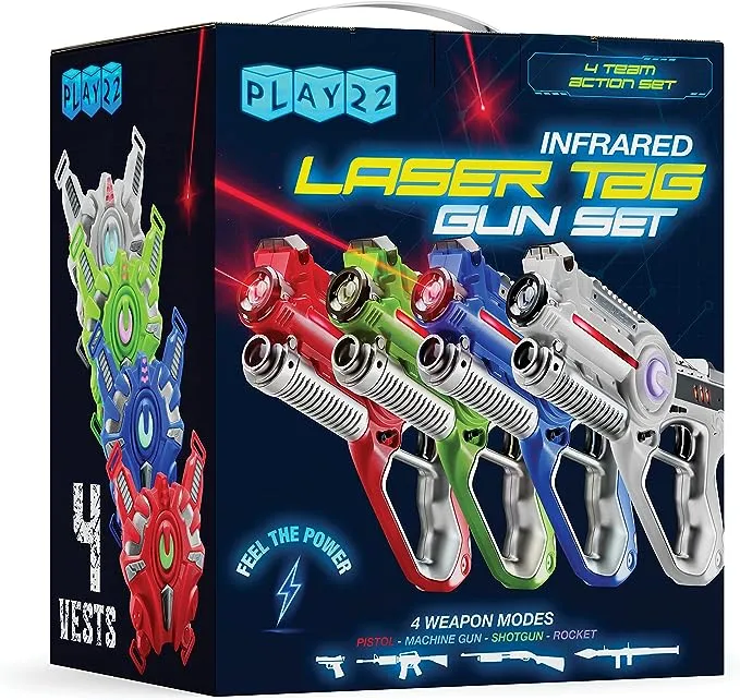 Play22 Laser Tag Sets Gun Vest