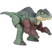 Mattel Jurassic World Fierce Changers 2-in-1 Dinosaur Action Figure, Massive Stretch Toy Transforms from Nasutoceratops to Giganotosaurus in 16 Steps