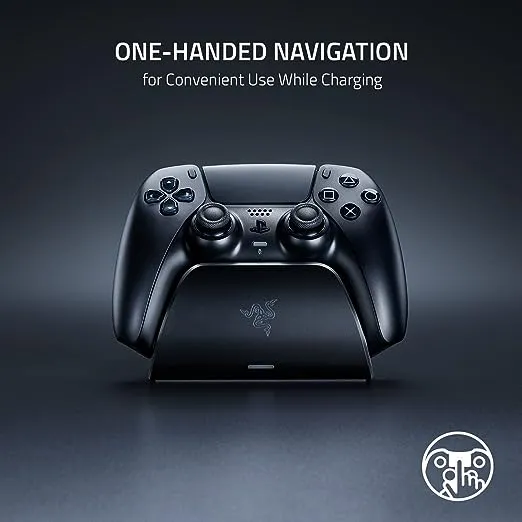 Razer - Quick Charging Stand for PS5 Controllers - Blue