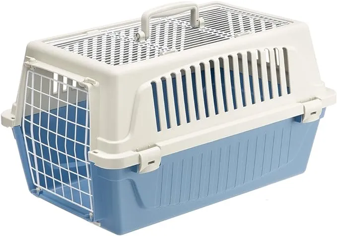 Ferplast Atlas Pet Carrier | Small Pet Carrier for Dogs & Cats w/Top & Front Door Access