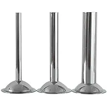 #12 Stainless Steel Sausage Stuffer Tubes for Meat Grinder/Food Grinder,3-Piece Stainless Sausage Stuffer