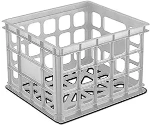 Sterilite 16928006 WHT Stor Crate, White