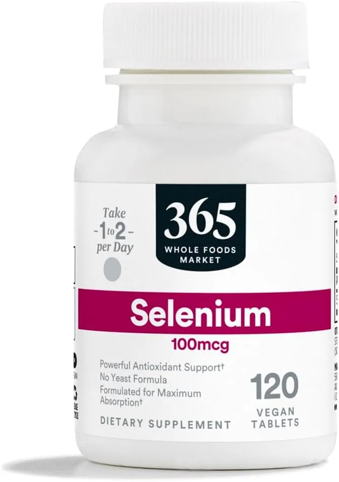 365 by Whole Foods Market, Selenium 100MCG, 120 Tablets