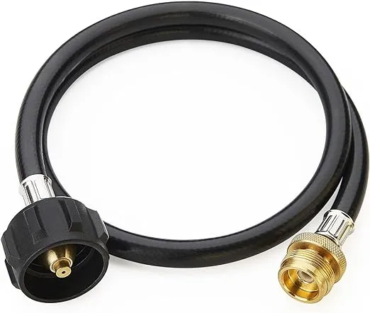 CALPOSE 3 Feet Propane Adapter Hose 1lb to 20lb Adapter Converts 1lb Applianc...