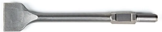 TR Industrial Hex Shank Scraping Chisel, 3 Inch x 12 Inch