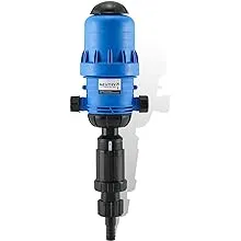 NEWTRY 1%-10% Fertilizer Injector for Drip Irrigation, Adjustable Water Powered Dosing Pump, 3/4" NPT