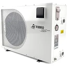 FibroPool Swimming Pool Heat Pump - FH270 70,000 BTU - for Above and In Ground Pools and Spas - High Efficiency, All Electric Heater - No Natural Gas or Propane Needed