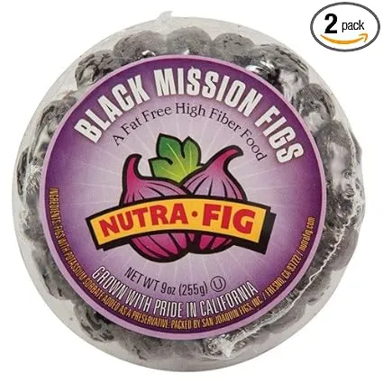 Nutra Black Mission Figs 9 oz(Pack of 2)