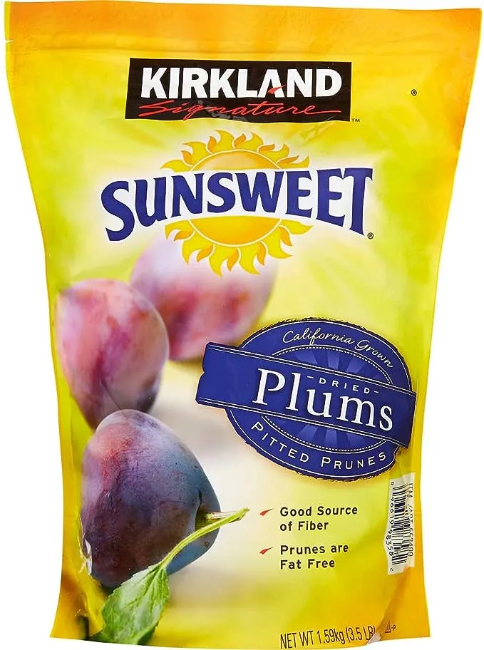 Kirkland Dried Plums Pitted Prunes