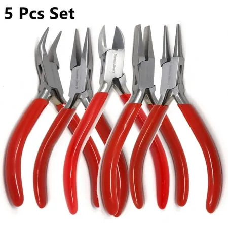 Micro-Mark 5-Piece Professional-Quality Plier Set