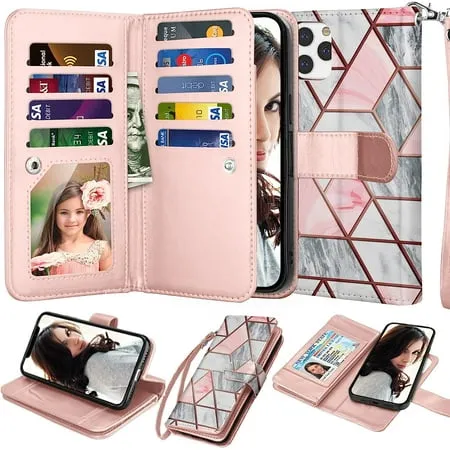 New Wallet Case for iPhone 11 PRO Max 2019 PU Leather ID Credit Holder Folio