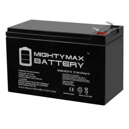 12V 8Ah SLA Battery Replaces Lowrance Elite-3x Fish Finder