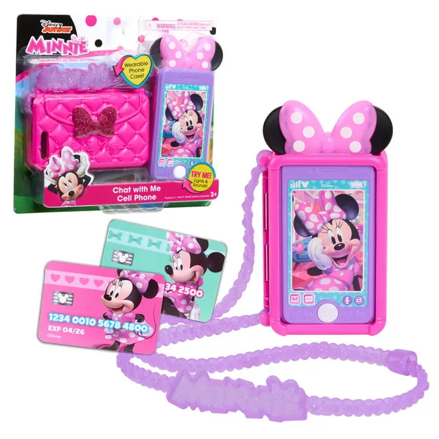 Juego de Teléfono Celular Minnie Mouse Disney Junior Chat with Me, Luces y ...