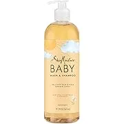 Baby Wash and Shampoo Raw Shea, Chamomile &amp; Argan Oil for Delicate Skin and Hair