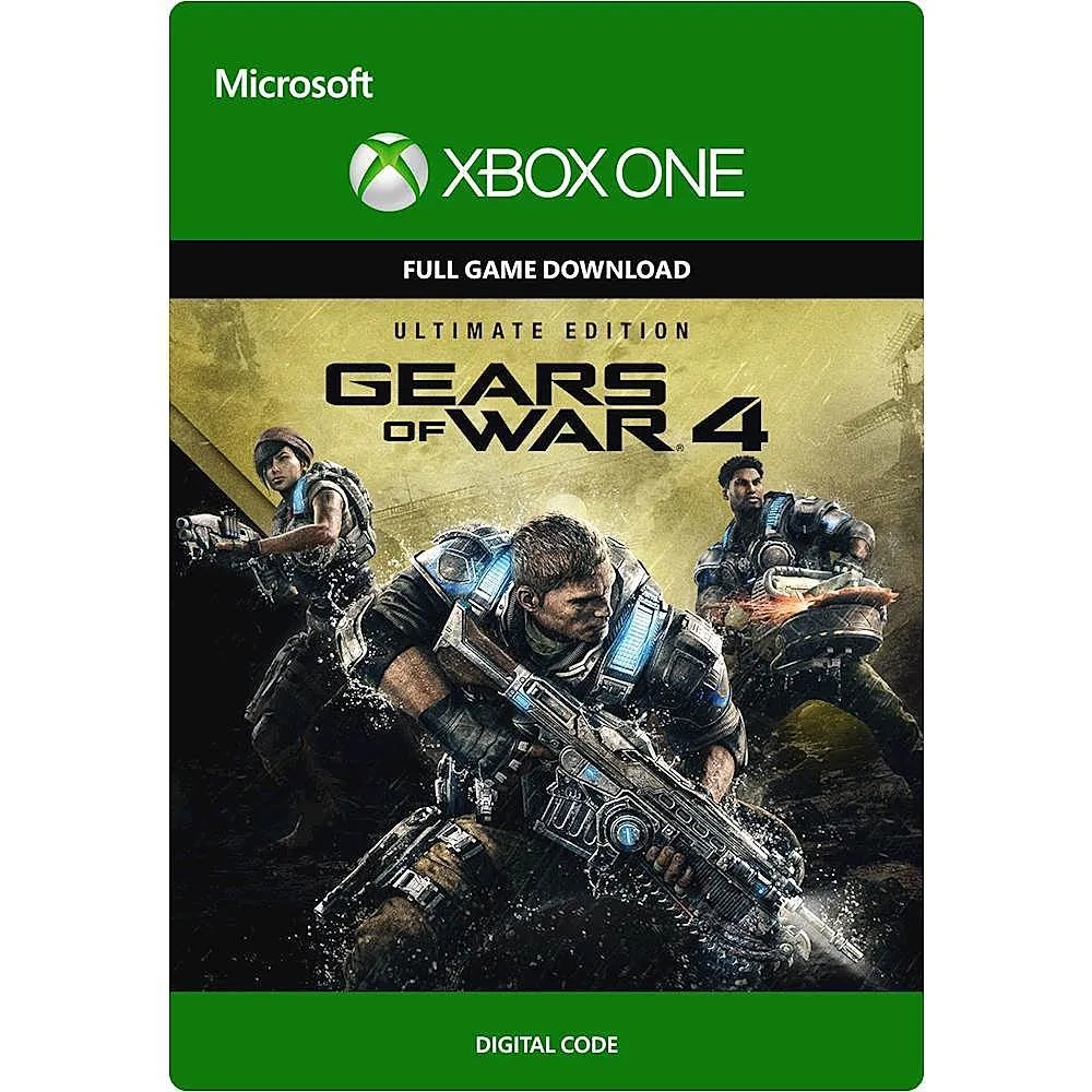 Gears of War 4: Ultimate Edition (Includes SteelBook with Physical Disc + Season Pass + Early Access) - Xbox One