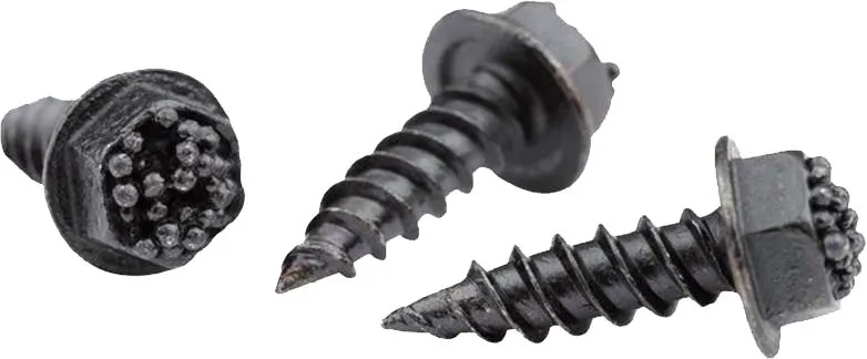 Simms Hardbite Wading Boot Studs for Felt Soles, Hex Head Sharp Point Screws, 20-Pack