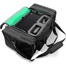 Casematix Hard Shell Travel Case Compatible with Xbox Series S Console, Controllers, Games and Other Accessories