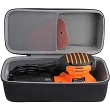 co2CREA Hard Case Replacement for BLACK+DECKER Mouse Detail Sander BDEMS600