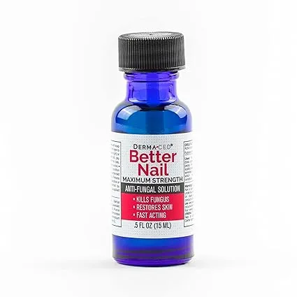 Better Nail - Treatment for Fungus Under & Around the Nail - Maximum Strength, 25% Anti Fungal Solution for Nail Support, Nail Restoring