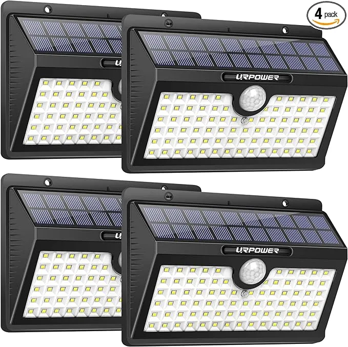 URPOWER Solar Lights 44 LED Waterproof Motion Sensor Lights