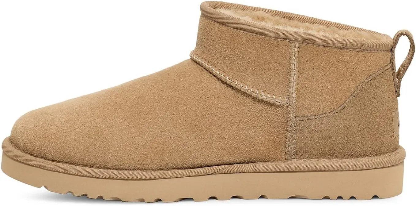 Ugg Men's Classic Ultra Mini, Mustard Seed, 14M