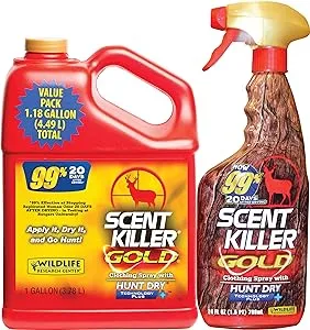 Wrc Scent Elimination Spray Scent Killer Gold 24fl Ounces 1255