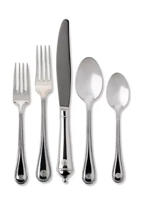 Juliska Berry & Thread Polished 5 Piece Place Setting, Silver