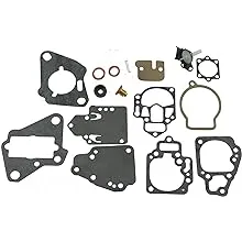 Venom Premium Carb Carburetor Repair Rebuild Kit For Mercury For Mariner) ONLY Replaces 1395-9761, 1395-811357, 1395-9645, 1395-9761, 1395-9377, 1395-9803 & 1395-9725) See ad for details